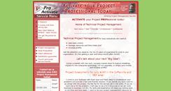 Desktop Screenshot of proactivate.com